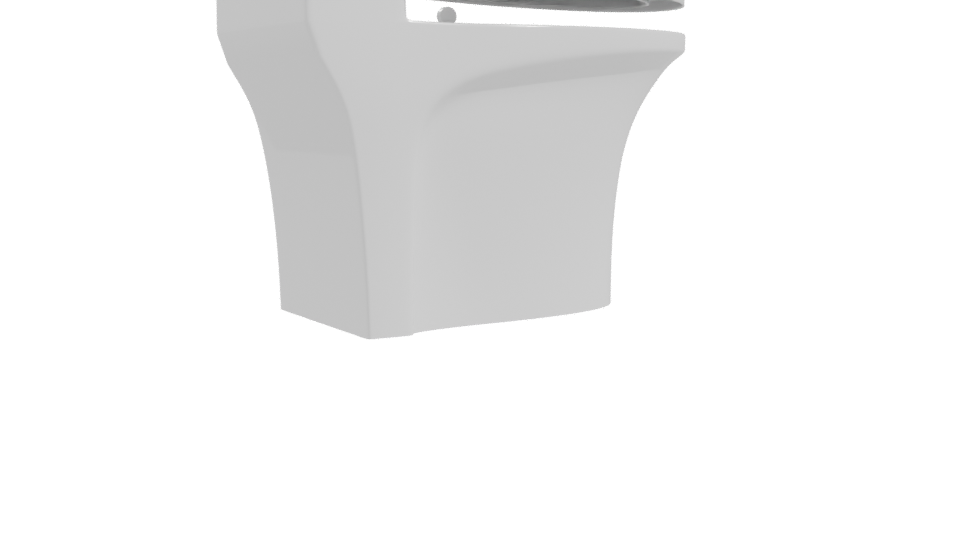 Contemporary Toilet 3D Model - Professional 3D Model Render 10