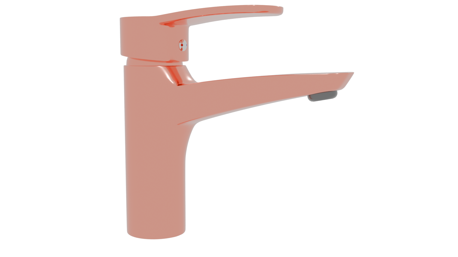 Sleek Modern Faucet 3D Model - Professional 3D Model Render 24