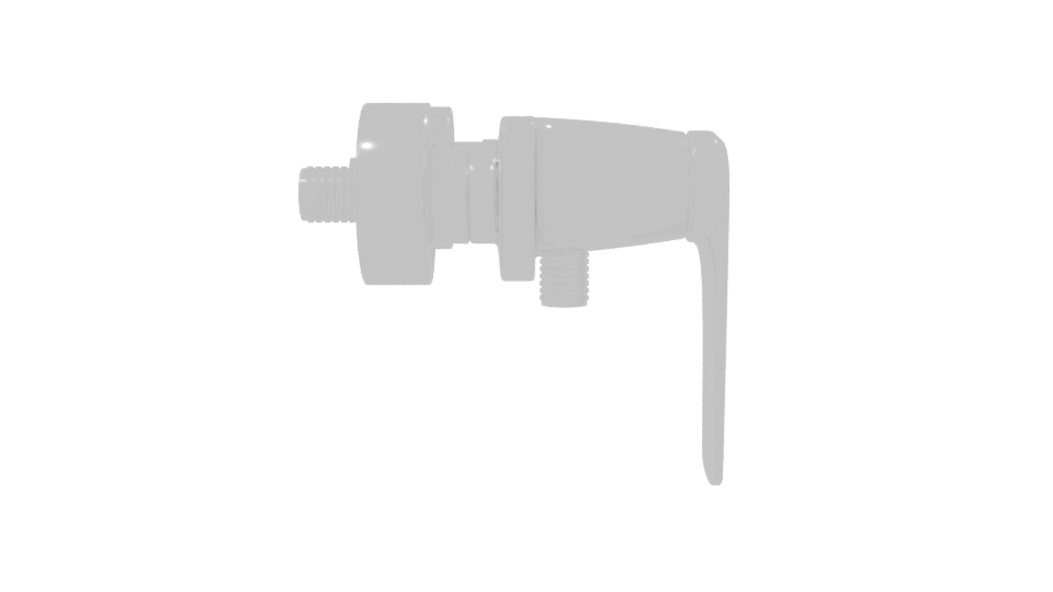 Modern Shower Faucet 3D Model - Professional 3D Model Render 8