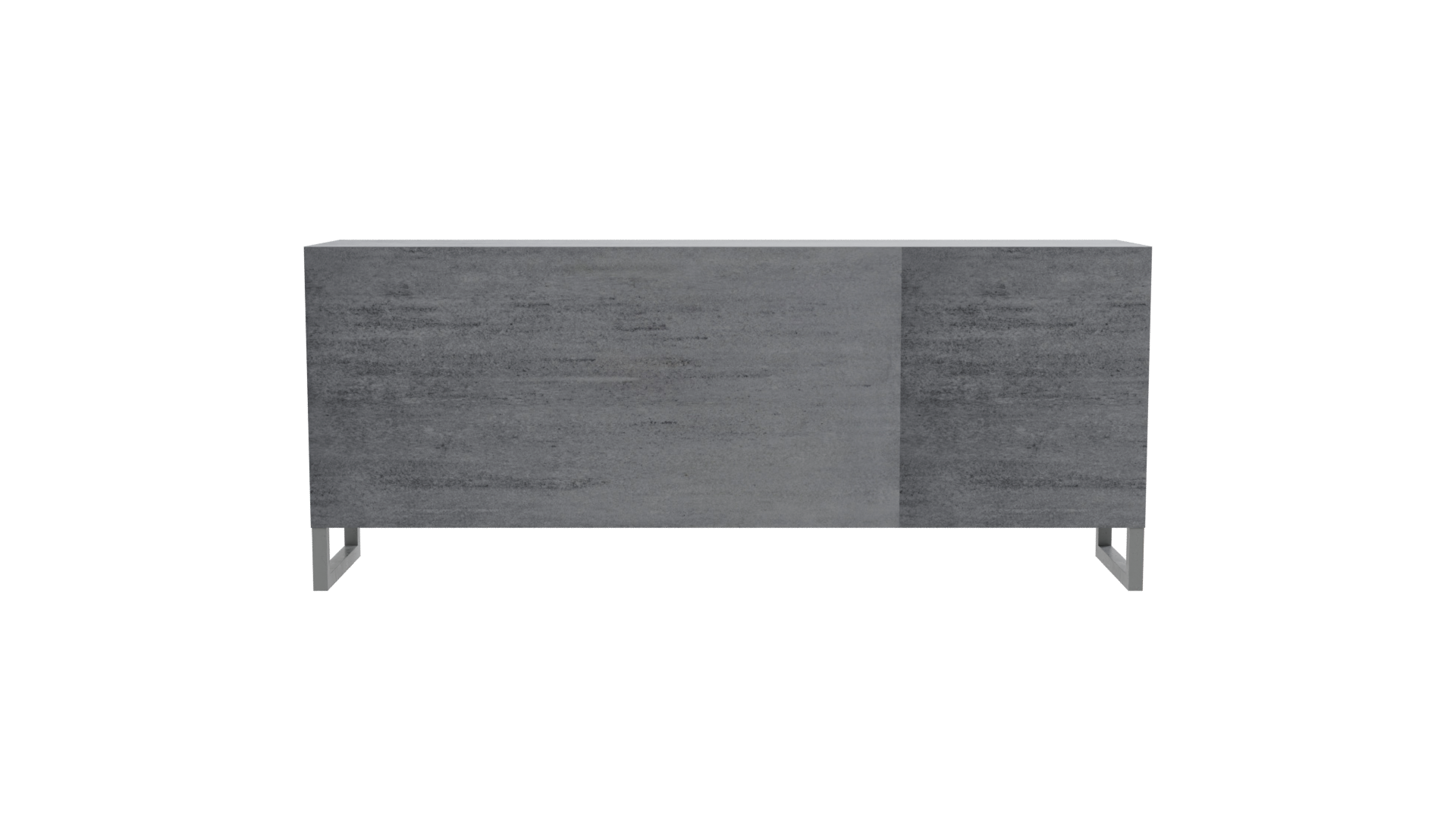 Minimalist Concrete Console Table 3D - Professional 3D Model Render 8