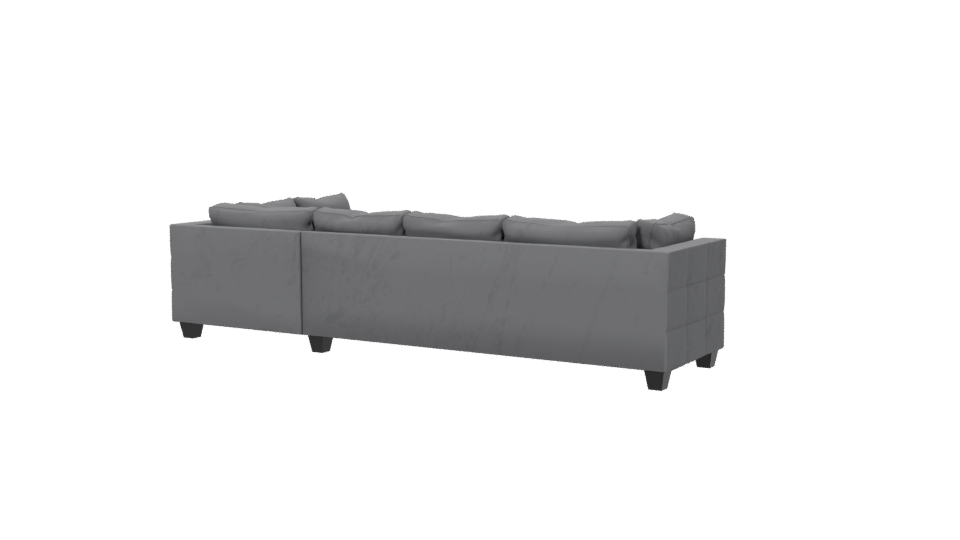 Elegant Modern Sectional Sofa 3D - Professional 3D Model Render 6