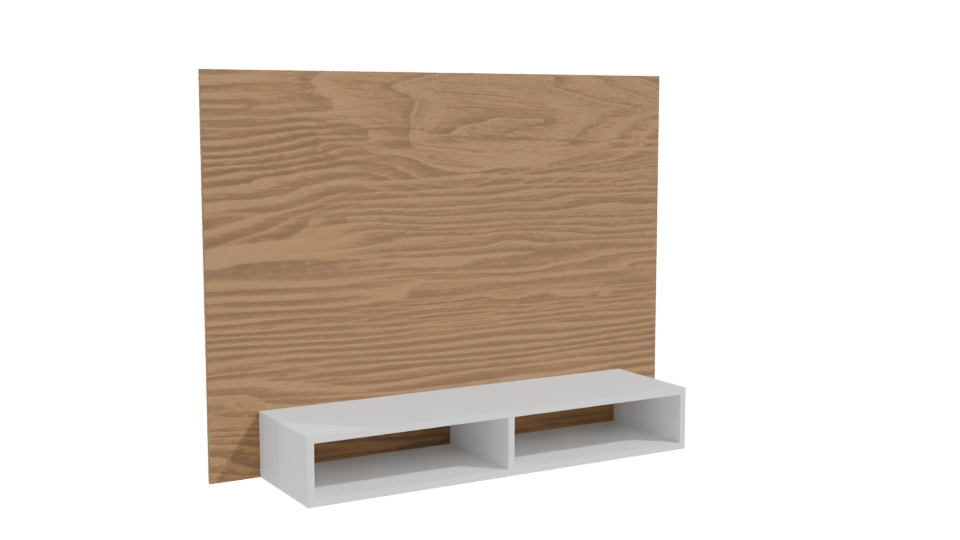 Panel Tv Home Mobili Dao 3D - Professional 3D Model Render 10