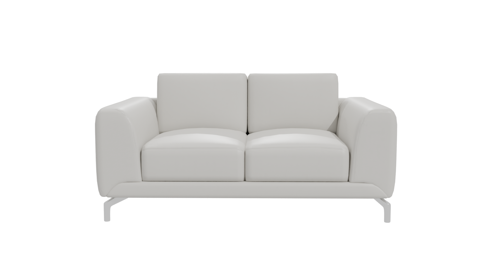 Minimalist White Sofa 3D Model - Professional 3D Model Render 11