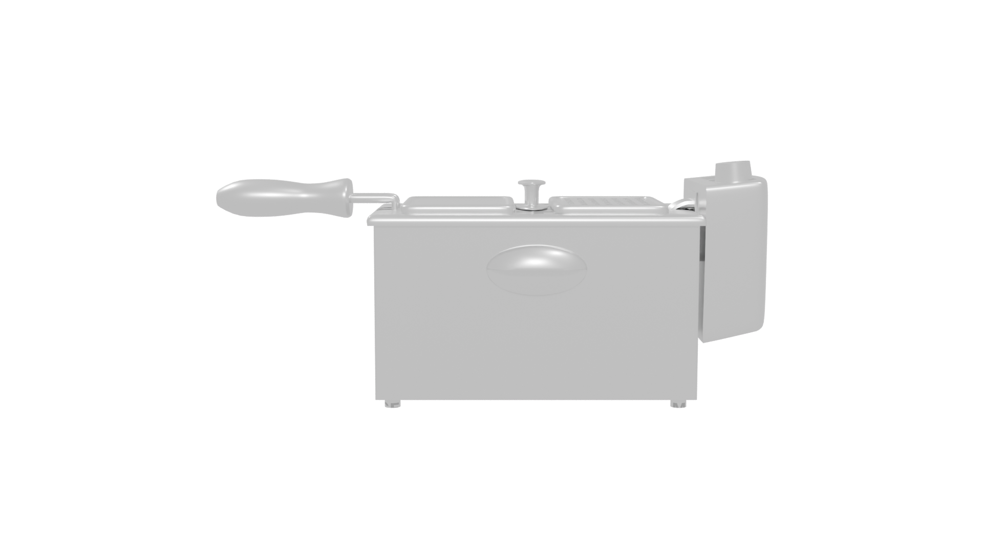 Freidora Milos 3 Litros 3D Model - Professional 3D Model Render 5