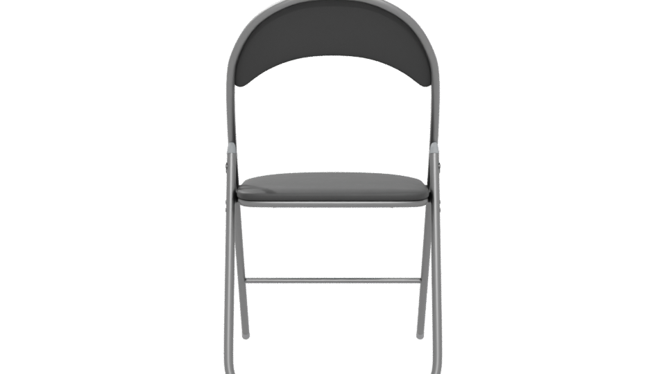 Minimalist Folding Chair 3D Model - Professional 3D Model Render 5