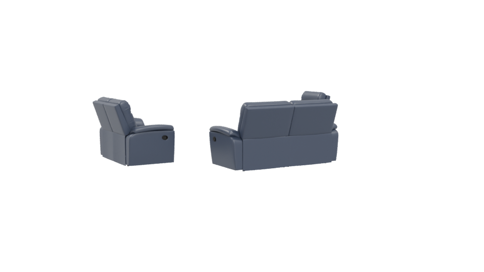 SALA 321 Reclining Sofa Set 3D - Professional 3D Model Render 4
