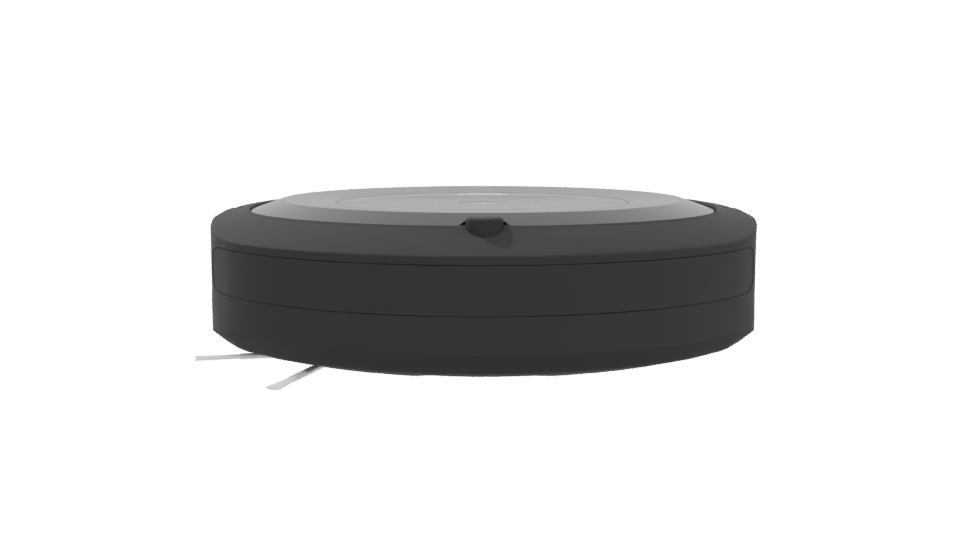 Sleek Robot Vacuum Cleaner 3D Model - Professional 3D Model Render 5