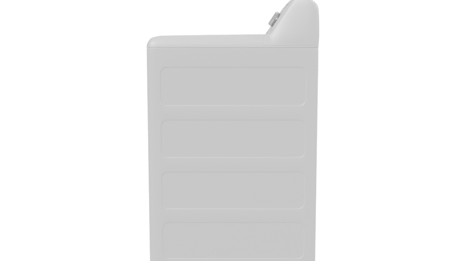 Top-Loading Washing Machine Model - Professional 3D Model Render 2