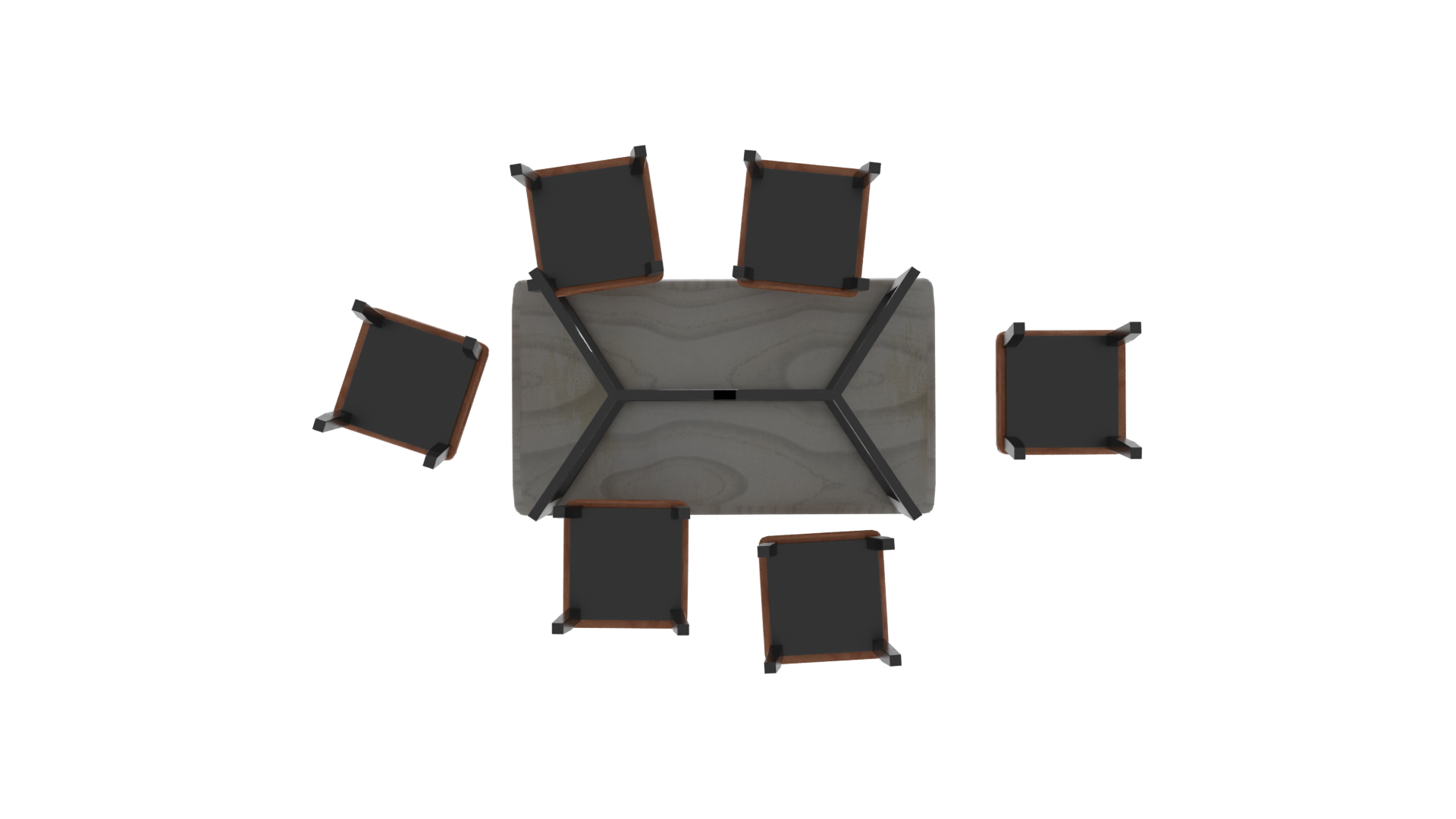 JUEGO DE COMEDOR PENELOPE 6 SILLAS