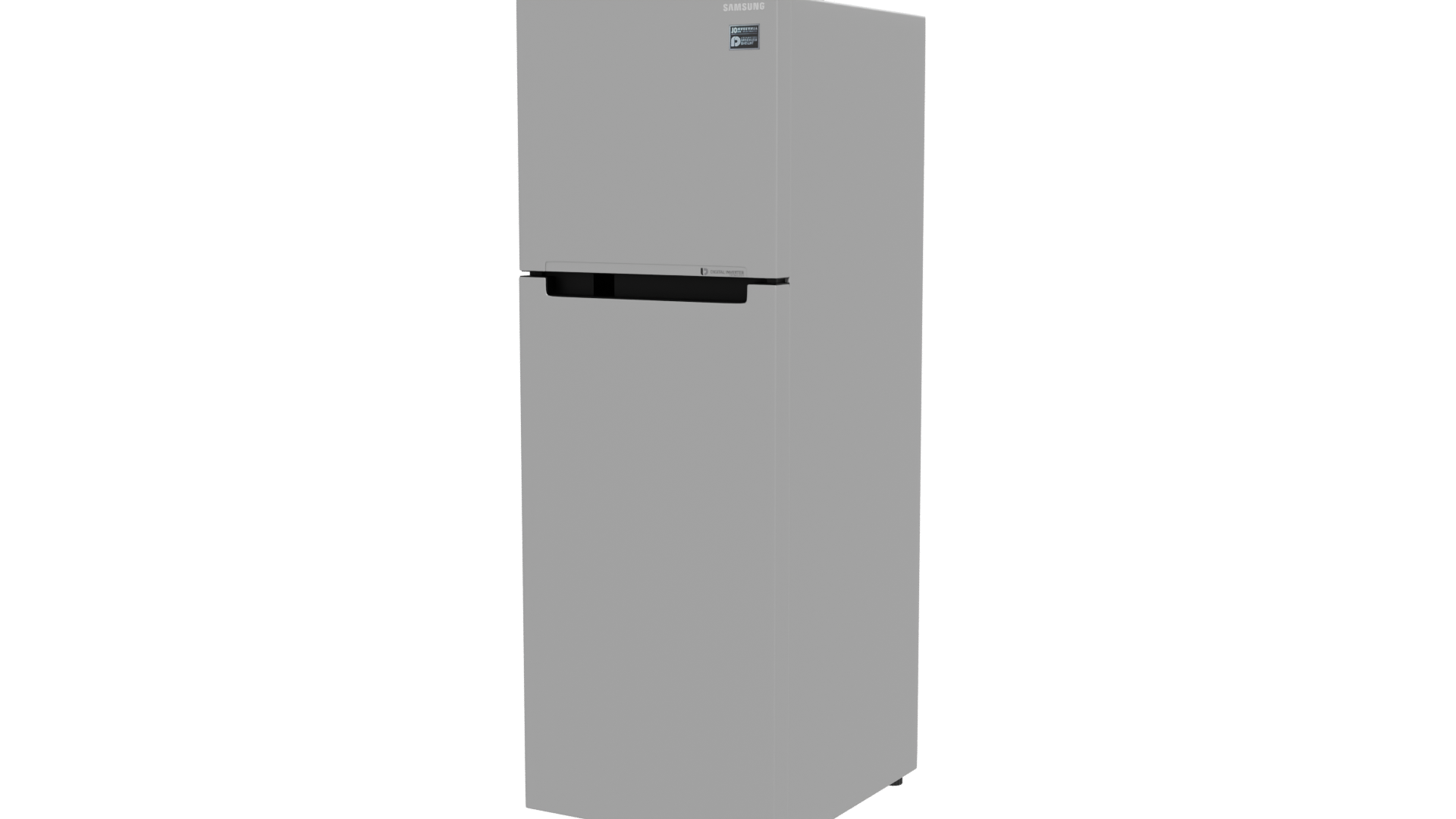 Top Freezer Refrigerator 3D Model - Professional 3D Model Render 12