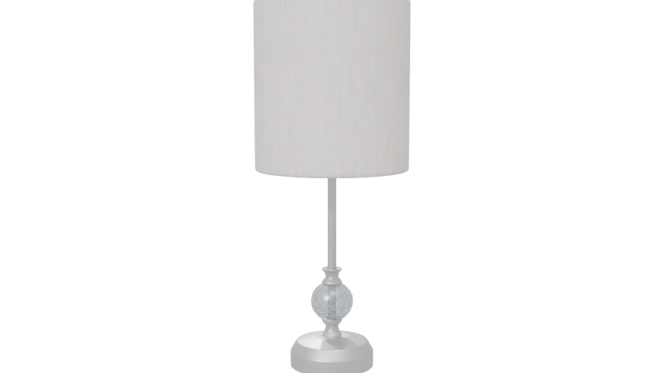 Elegant Beige Table Lamp 3D - Professional 3D Model Render 6