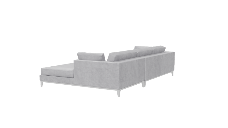 Modern Sofa Sectional Model 3D - Professional 3D Model Render 6