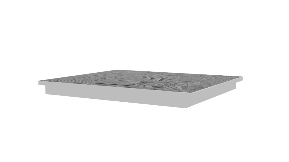 Sleek Induction Cooktop 3D Model - Professional 3D Model Render 12