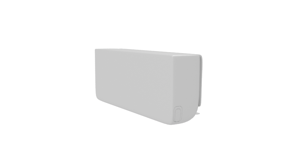 Contemporary Wall-Mounted Air Conditioner - Professional 3D Model Render 7