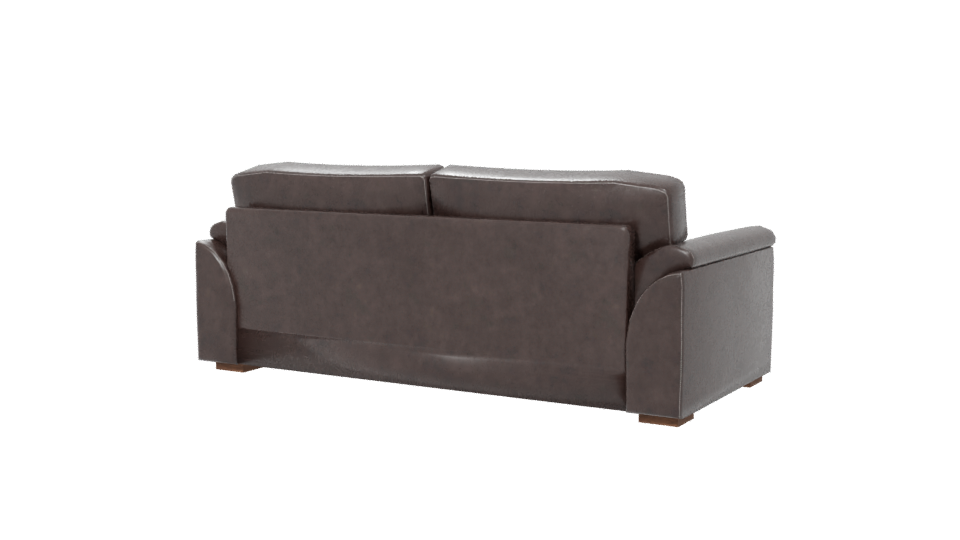 Realistic Leather Sofa Model 3D - Professional 3D Model Render 6