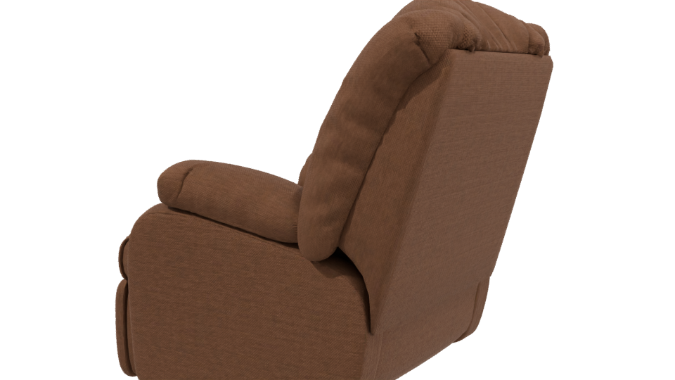 Cozy Recliner Chair Model - Professional 3D Model Render 3