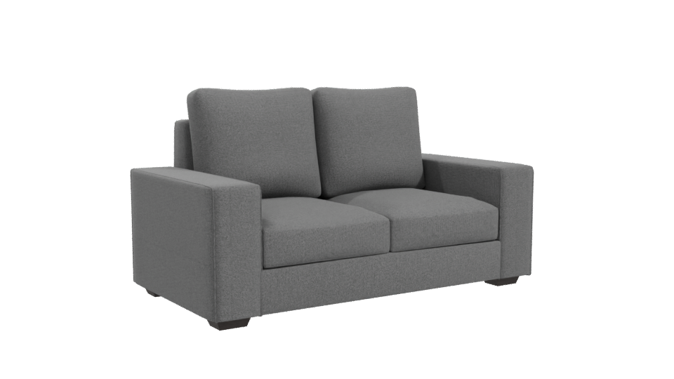 Modern Gray Sofa 3D Model - Professional 3D Model Render 10