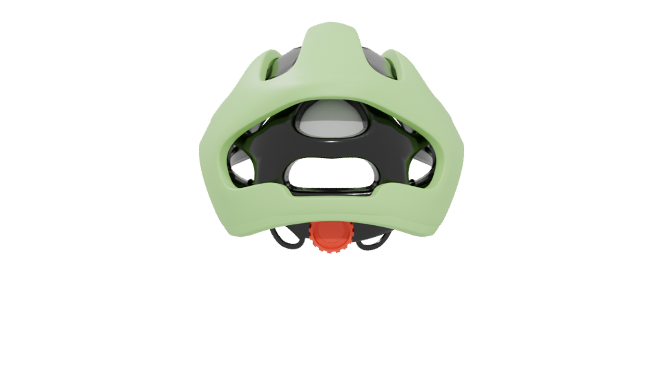 Stylish Bicycle Helmet 3D Model - Professional 3D Model Render 5