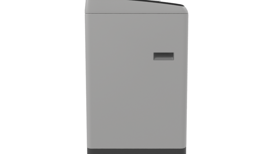 Compact Household Washing Machine 3D - Professional 3D Model Render 8