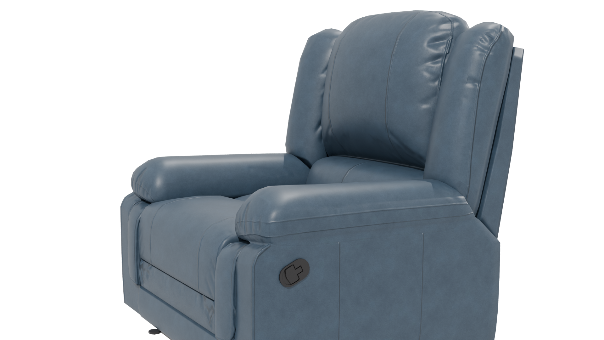 Comfortable Reclining Armchair 3D - Professional 3D Model Render 13