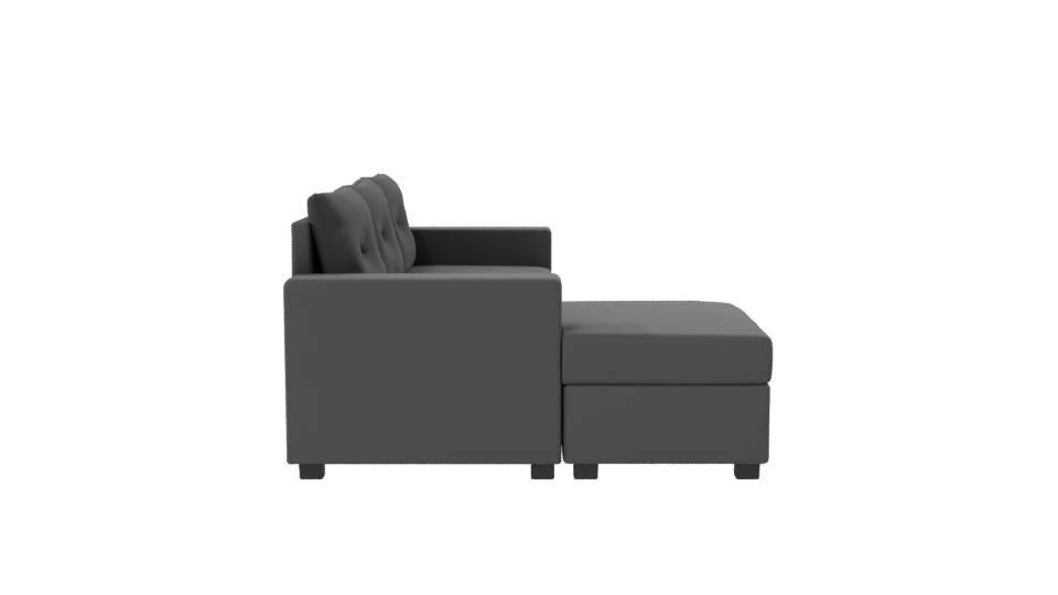 Stylish Modern Sectional Sofa 3D - Professional 3D Model Render 8
