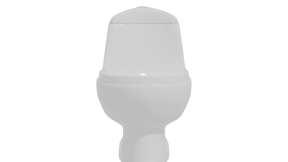 Modern Toilet 3D Model - Professional 3D Model Render 11