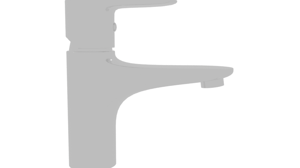 Stylish Metal Faucet 3D Model - Professional 3D Model Render 8