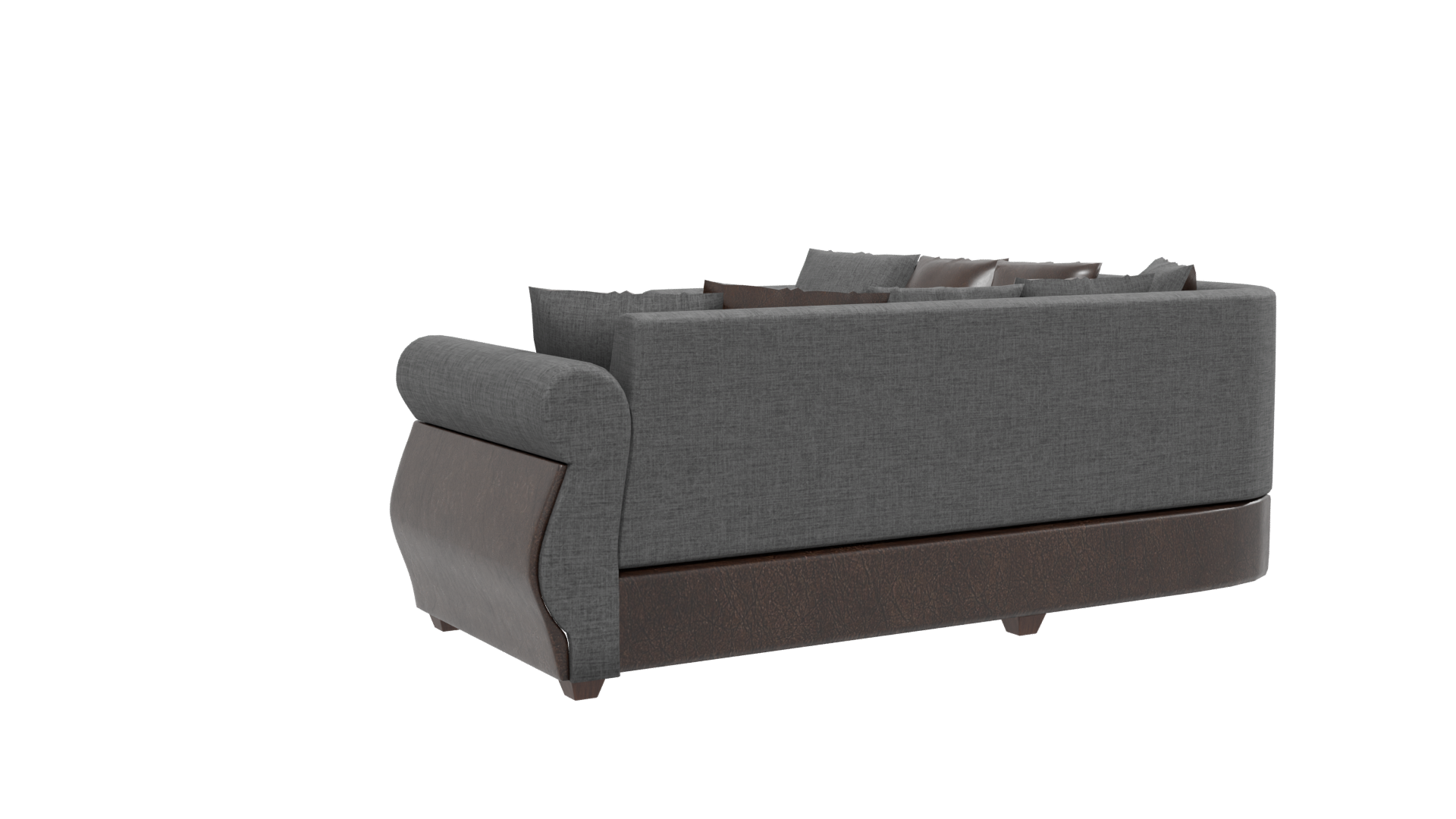 Elegant Modern Sectional Sofa 3D Model - Professional 3D Model Render 13