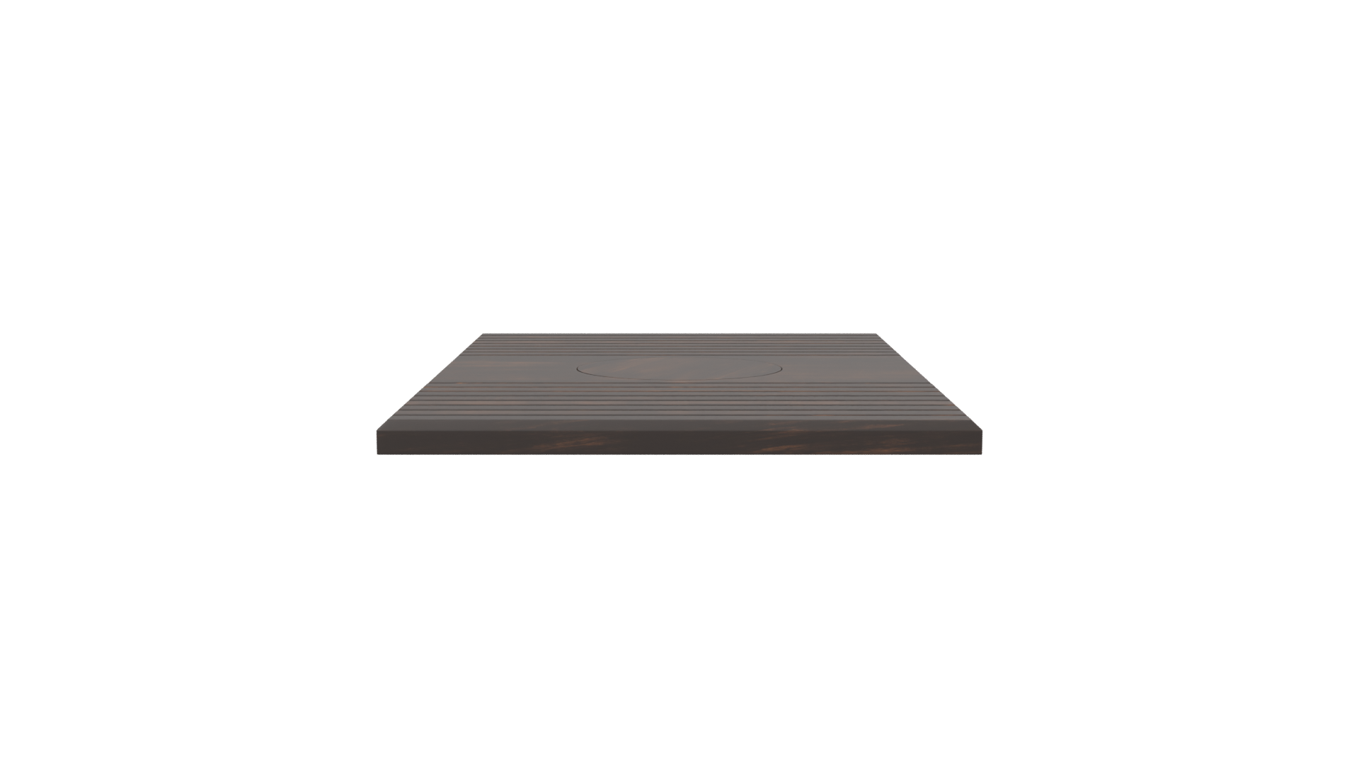 Elegant Wooden Table Model 3D - Professional 3D Model Render 2
