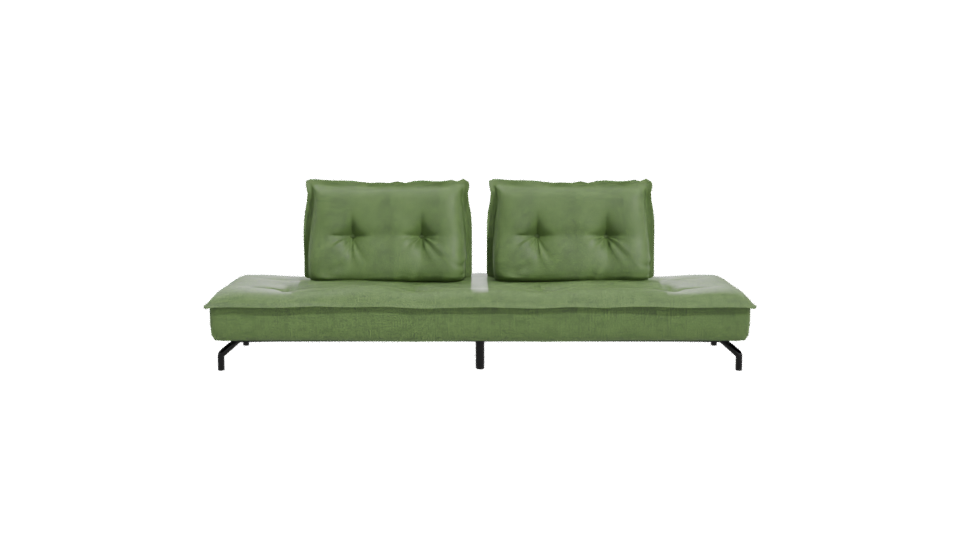 Stylish Green Sofa Model 3D - Professional 3D Model Render 11