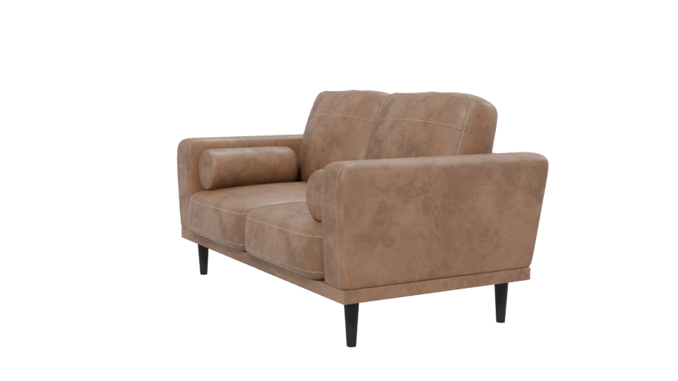 Stylish Modern Two-Seater Sofa - Professional 3D Model Render 13