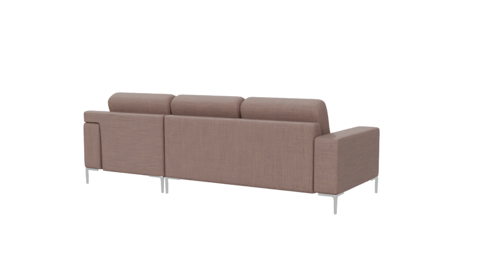 Contemporary Modular Sofa 3D Model - Professional 3D Model Render 6
