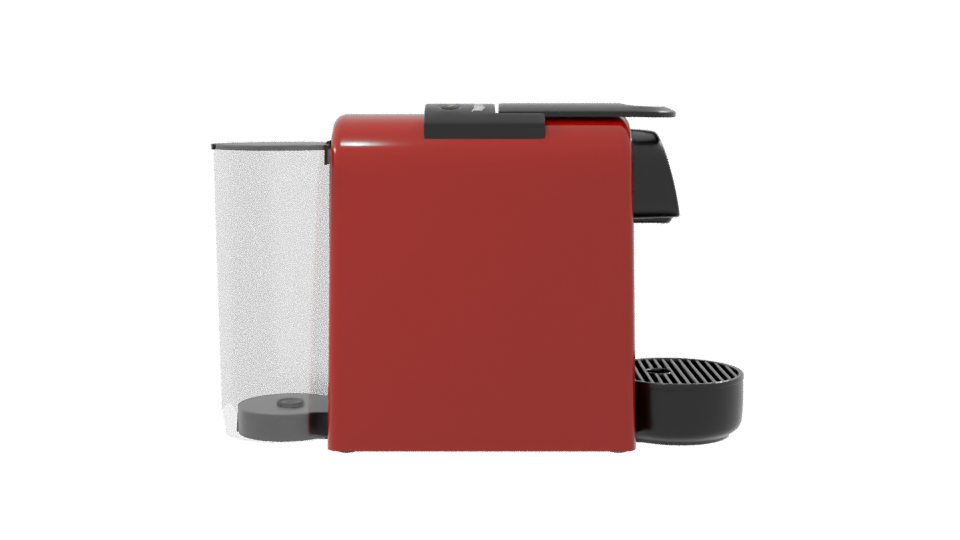 Sleek Modern Coffee Maker 3D - Professional 3D Model Render 8