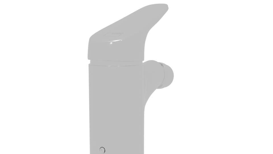 Sleek Modern Faucet 3D Model - Professional 3D Model Render 6