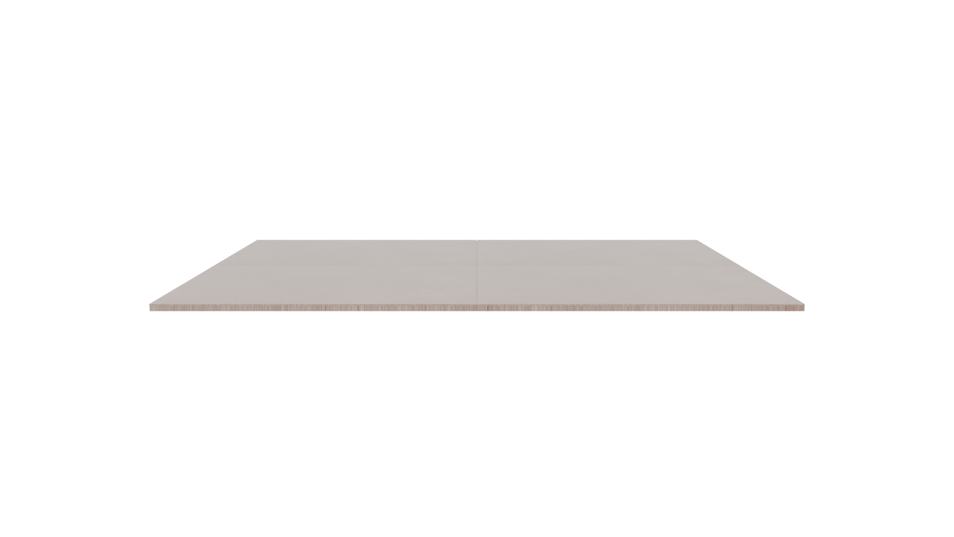 Elegant Minimalist Rectangular Table 3D - Professional 3D Model Render 2