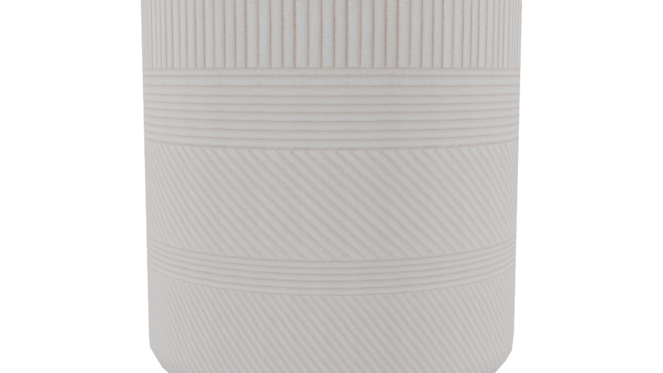 Stylish Ceramic Planter Model - Professional 3D Model Render 9