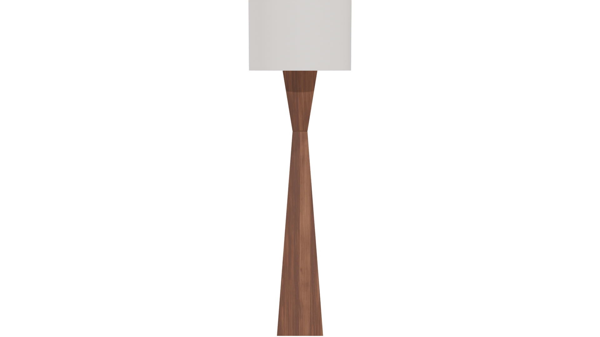 Stylish Wooden Floor Lamp 3D - Professional 3D Model Render 5