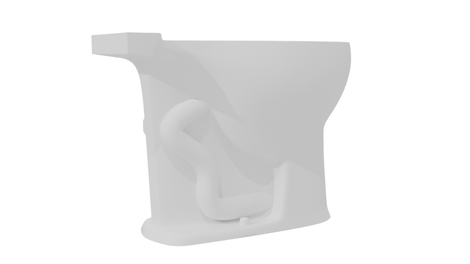 Stylish Bathroom Sink Model - Professional 3D Model Render 7