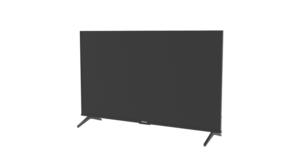 Sleek Modern Television Model - Professional 3D Model Render 12