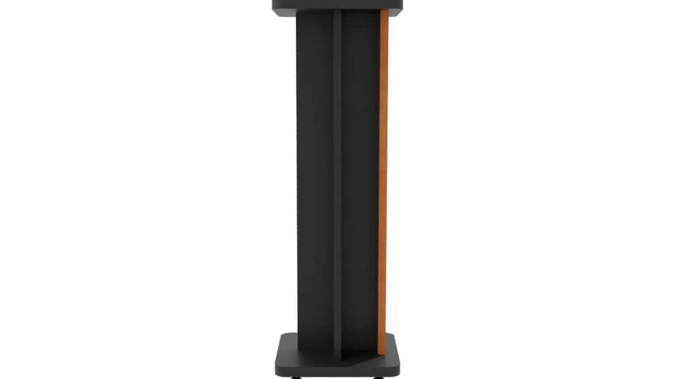 Contemporary Wooden Podium Model - Professional 3D Model Render 8