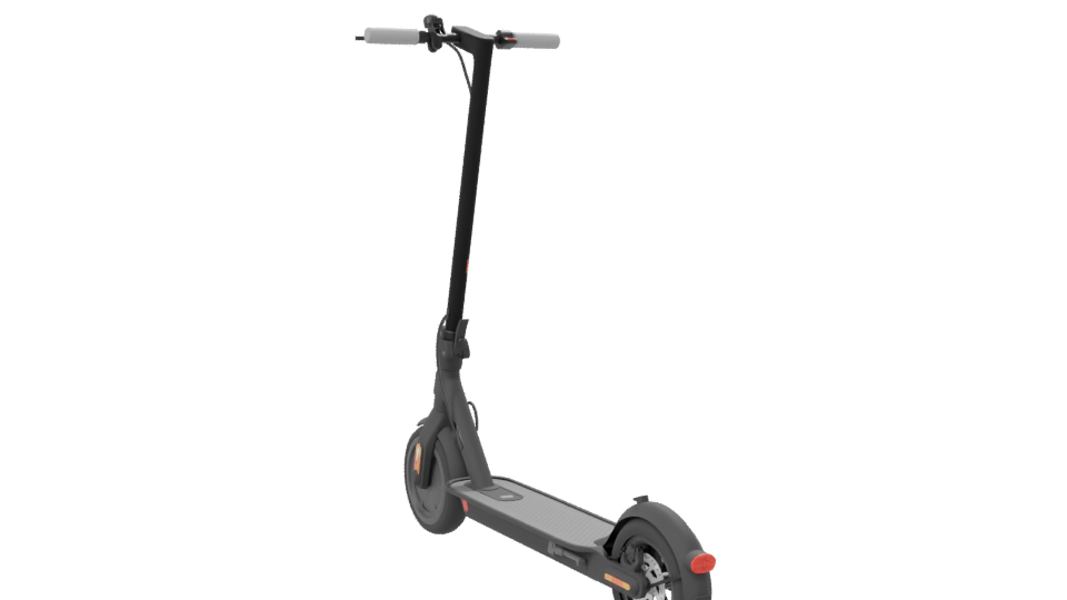Sleek Modern Electric Scooter 3D Model - Professional 3D Model Render 7