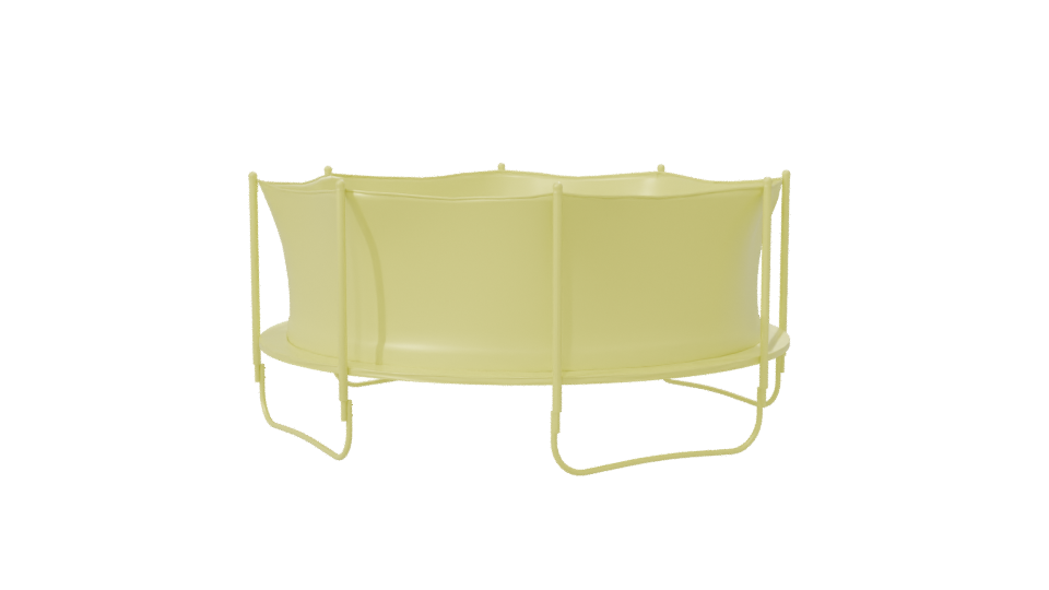Outdoor Trampoline 3D Model - Professional 3D Model Render 7