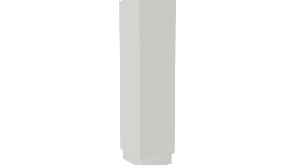 Stylish Minimalist Tall Container 3D Model - Professional 3D Model Render 7