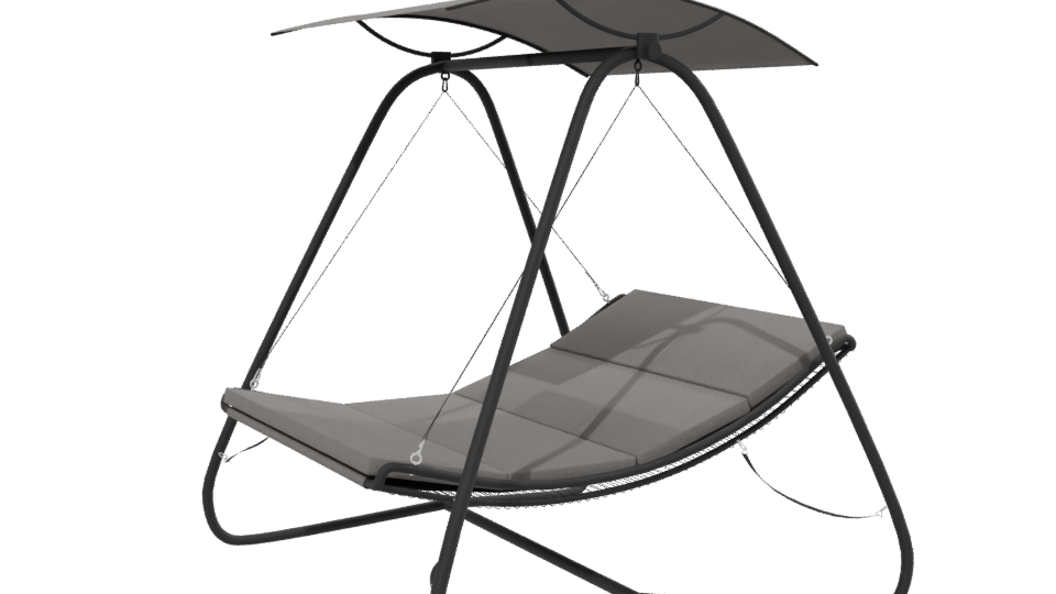Stylish Outdoor Swing Seat 3D - Professional 3D Model Render 13