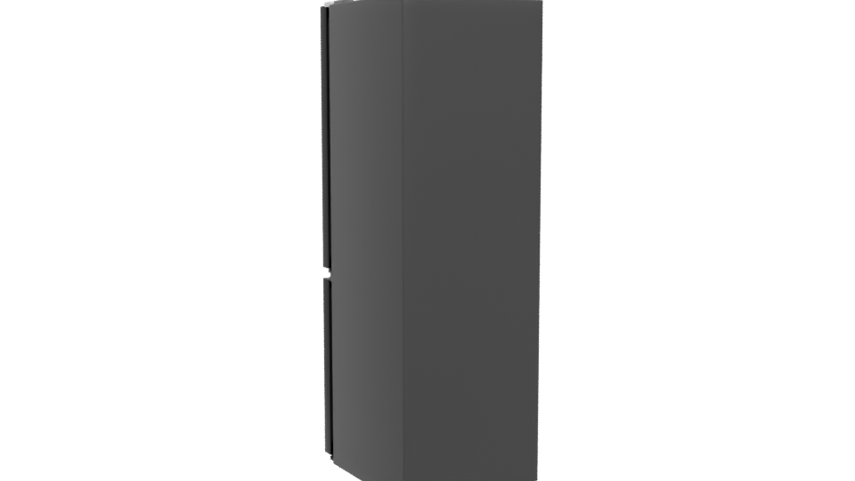 LG Bottom Freezer Refrigerator Model - Professional 3D Model Render 4