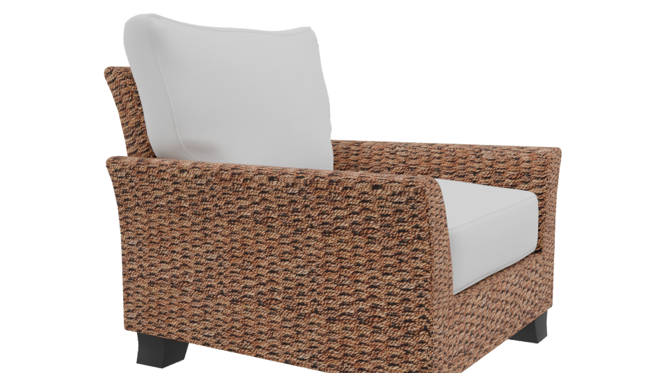 Cozy Modern Lounge Chair 3D - Professional 3D Model Render 9