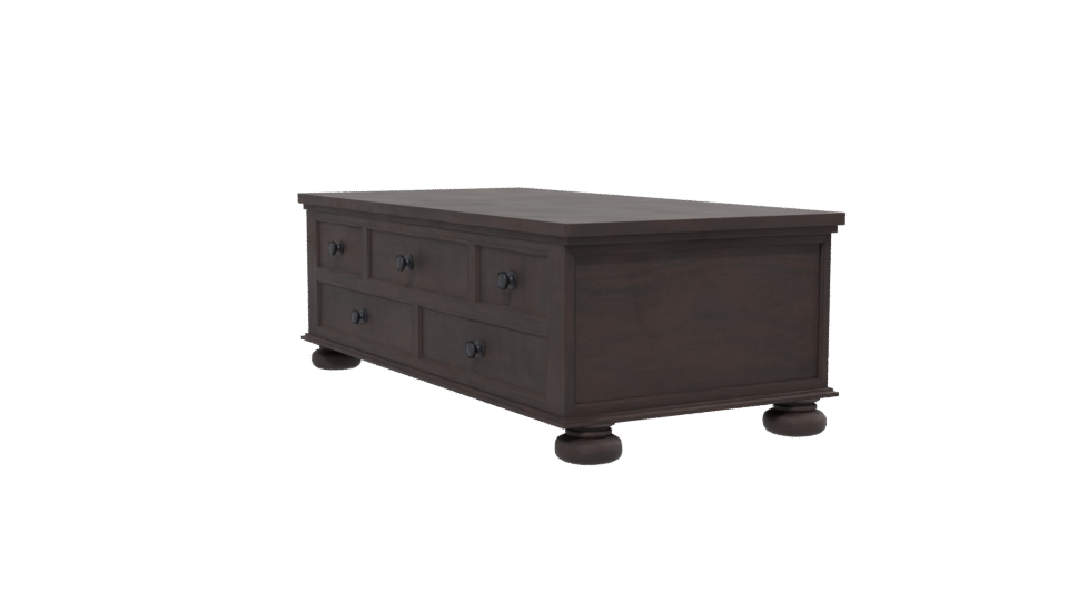 Porter Coffee Table 3D Model - Professional 3D Model Render 13