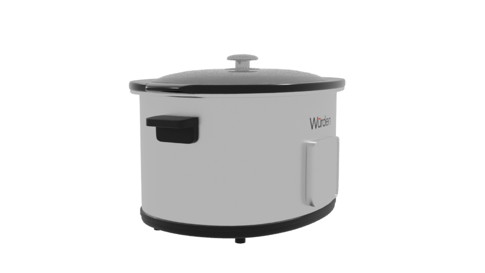 Multi-Functional Slow Cooker 3D - Professional 3D Model Render 9