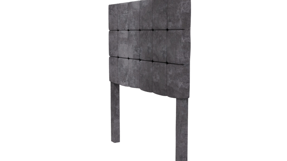 Stylized Industrial Wall Panel 3D - Professional 3D Model Render 13