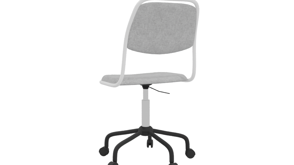 Contemporary Office Chair 3D Model - Professional 3D Model Render 4
